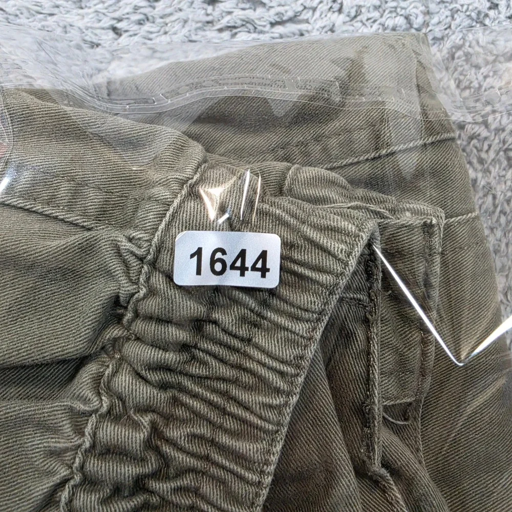 Talos Cargo Shorts Mens 38 Olive Green Cotton Utility Gorpcore 6